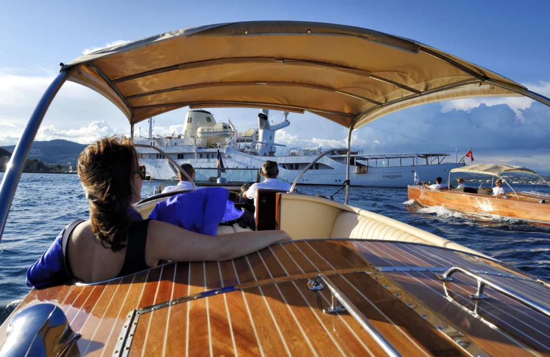 An image of Christina O yacht