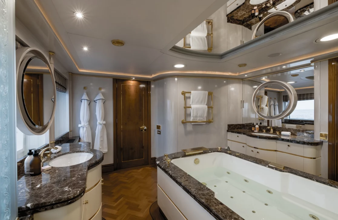 An image of Olympus yacht