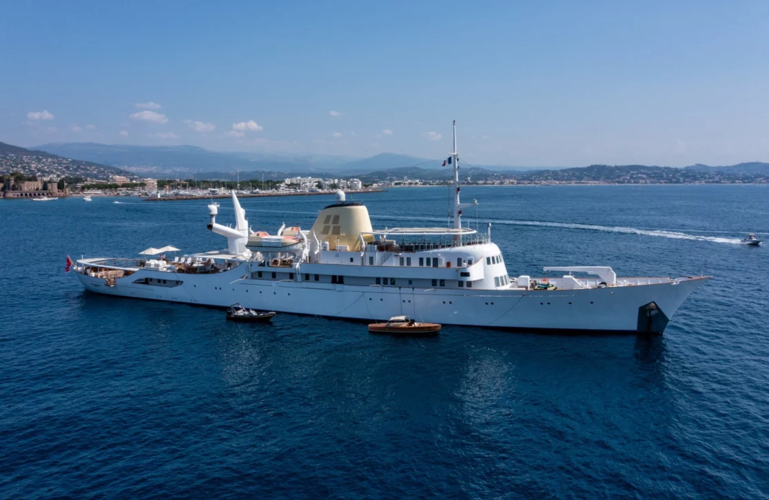 An image of Christina O yacht