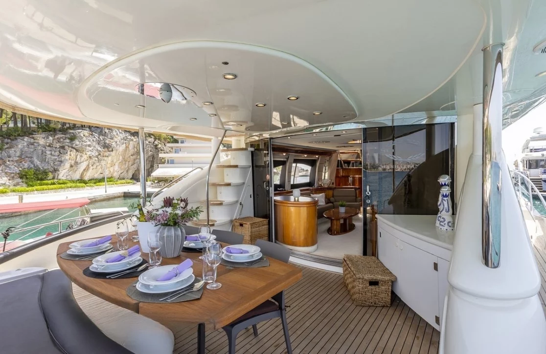 An image of Skywater yacht