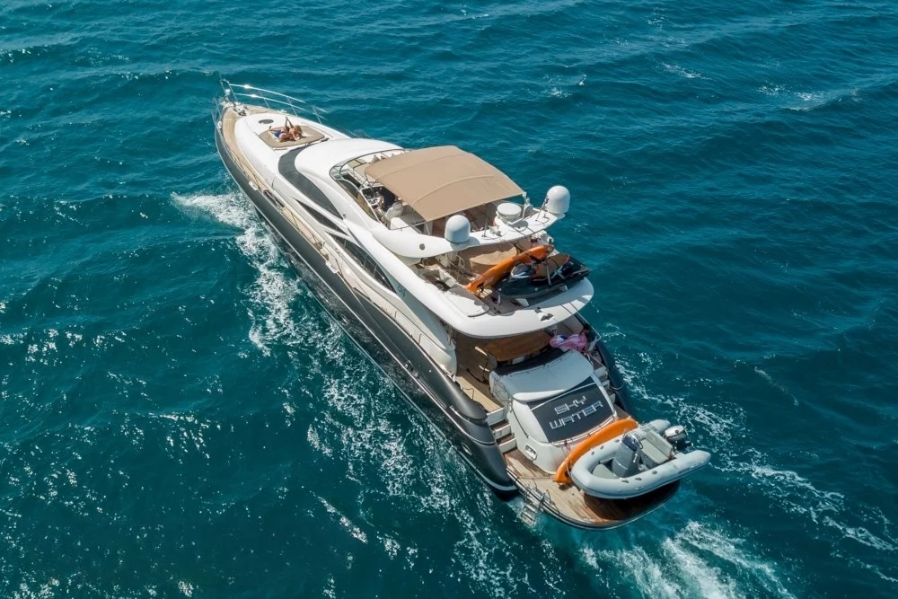 An image of Skywater yacht