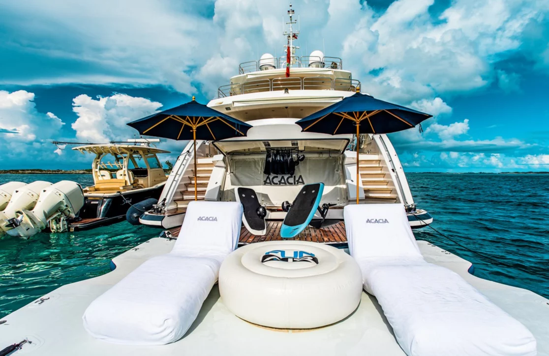An image of Acacia yacht