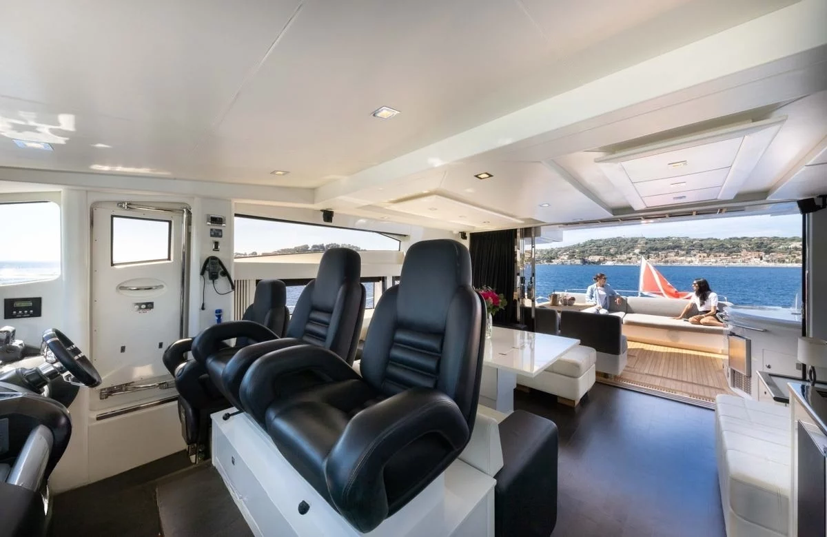 A preview of interior Bridge driving area