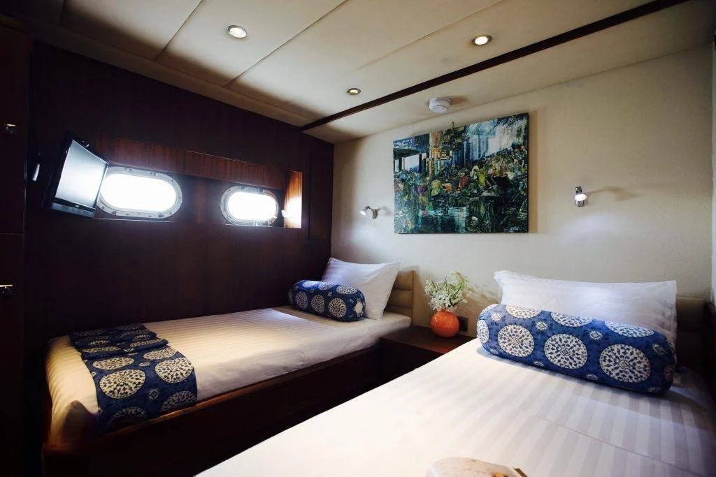 An image of The Blue yacht