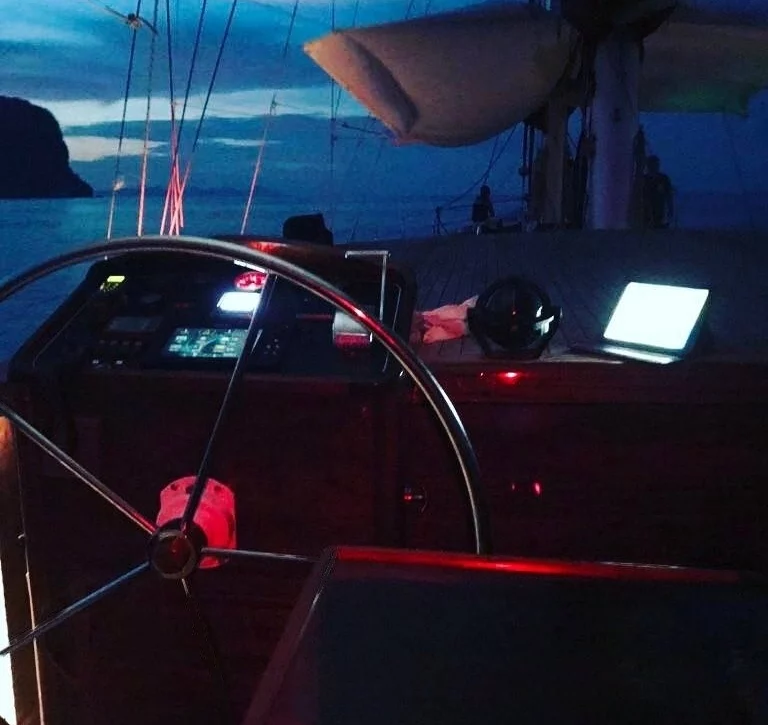 An image of The Blue yacht