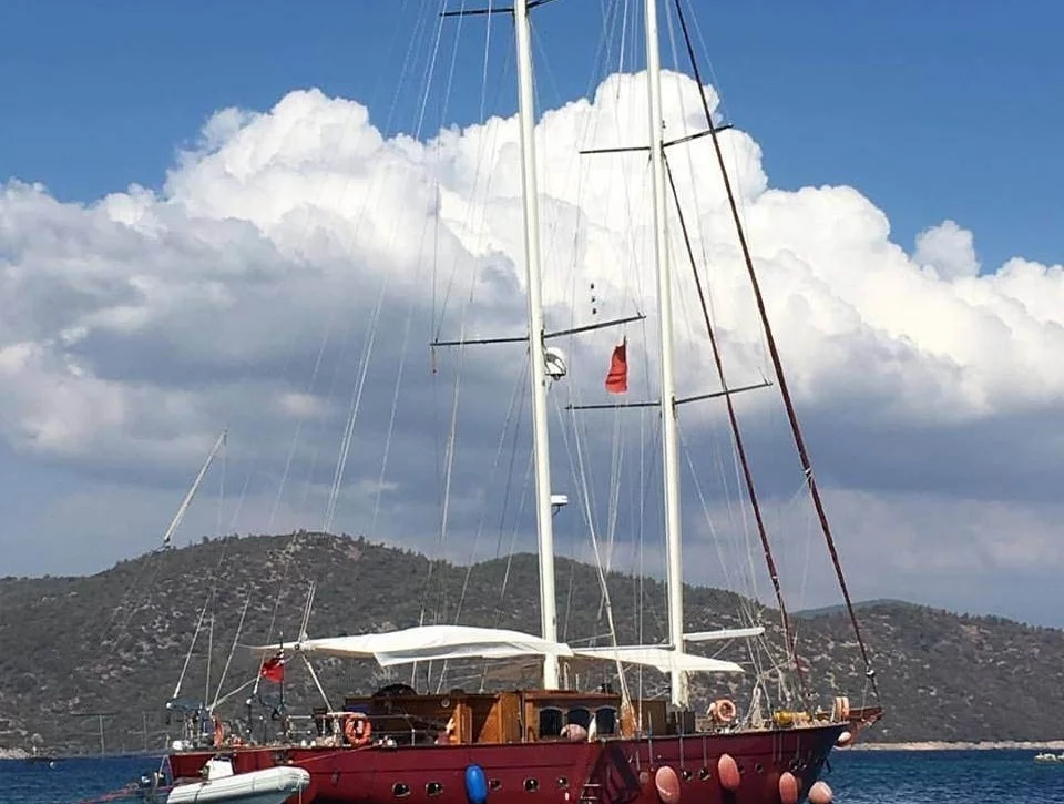 An image of The Blue yacht
