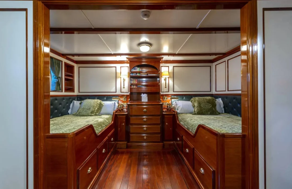 An image of Steel yacht