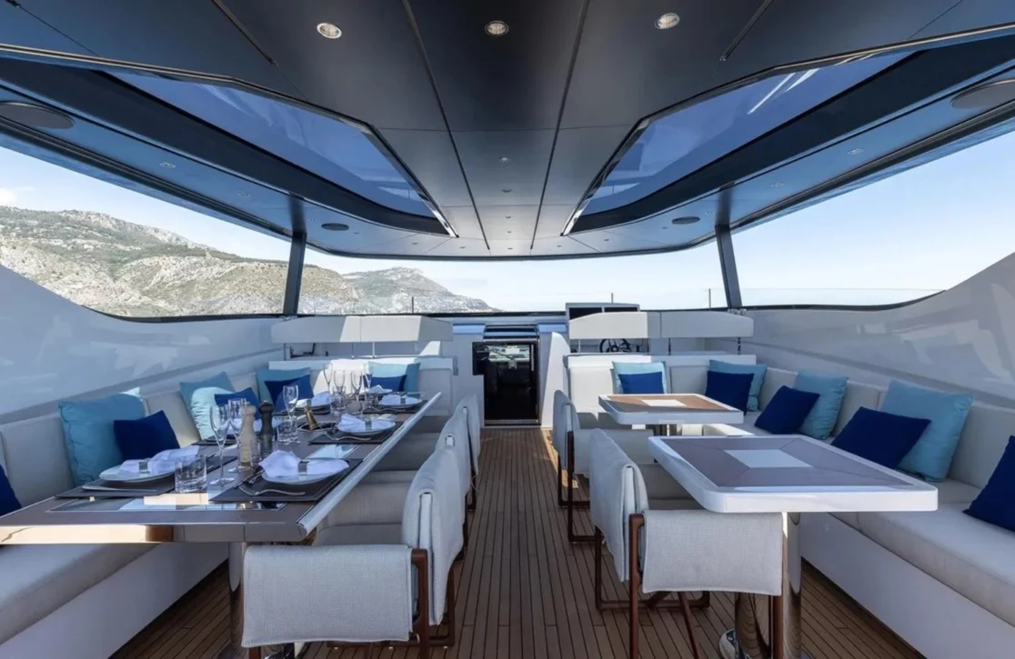 An image of Artemis yacht