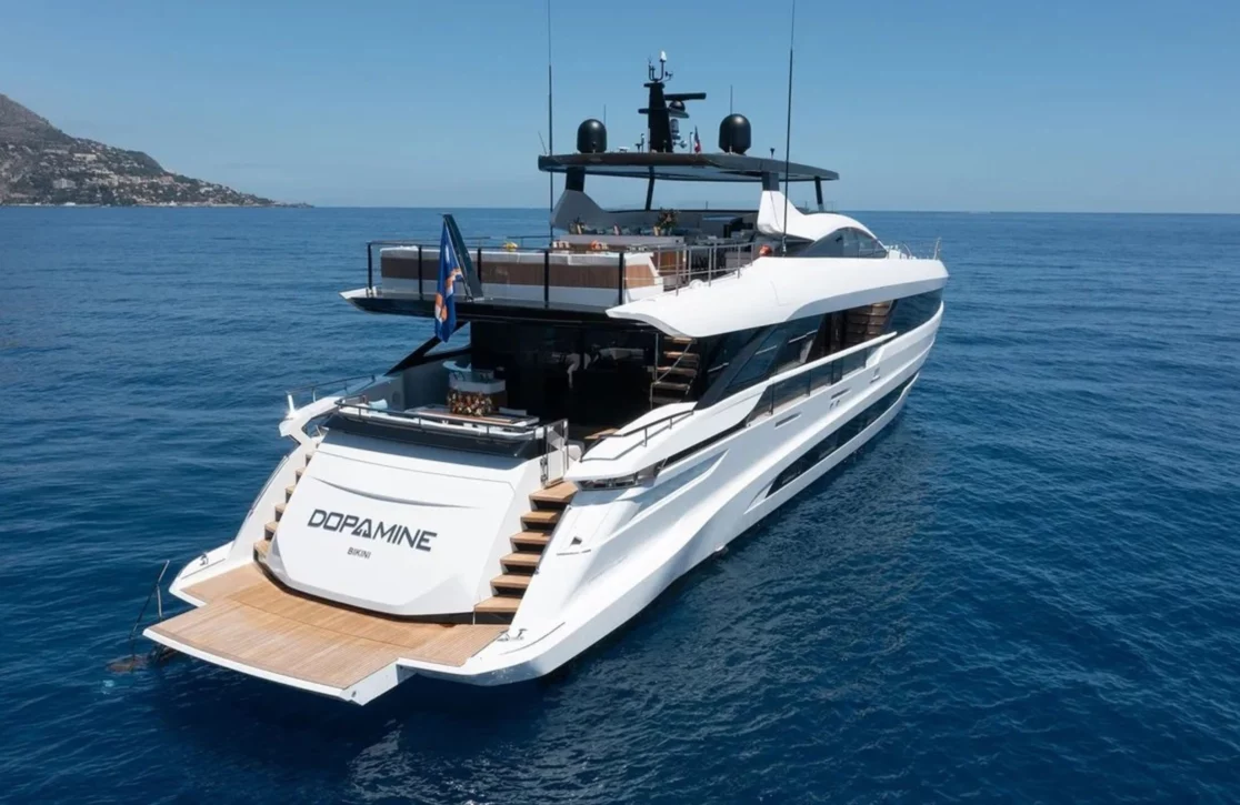 An image of Artemis yacht