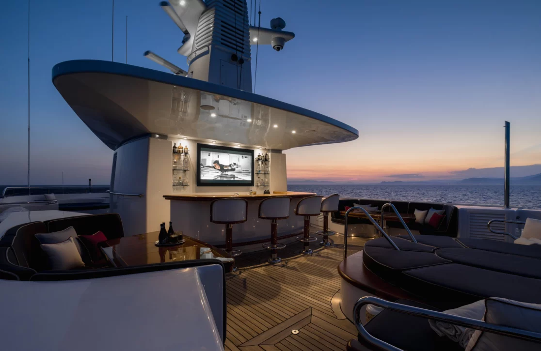 An image of Olympus yacht