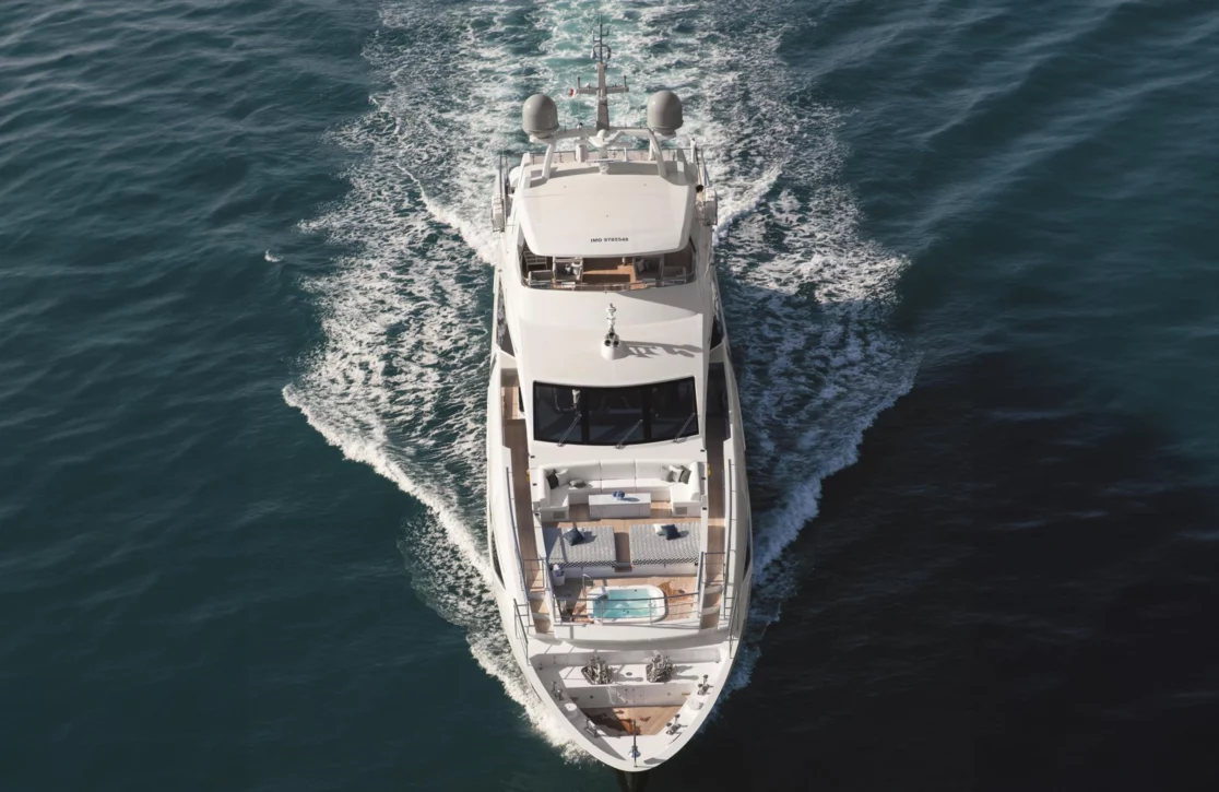 An image of H yacht