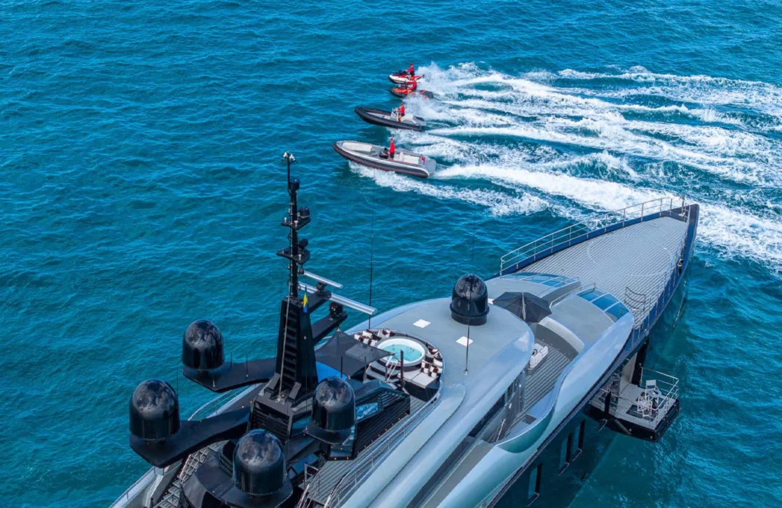An image of Okto yacht