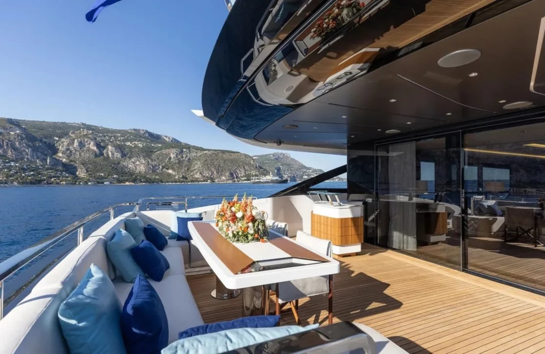 An image of Artemis yacht