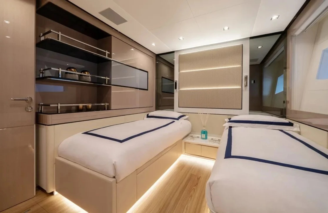 An image of Artemis yacht
