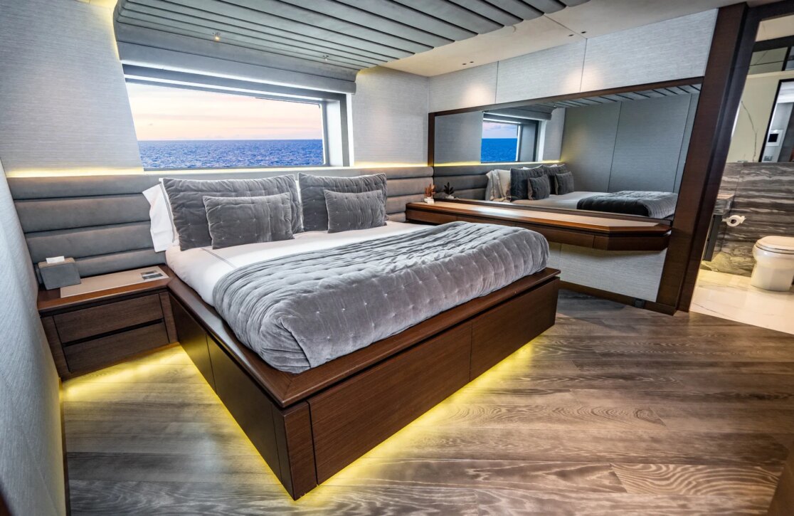 An image of Babas yacht