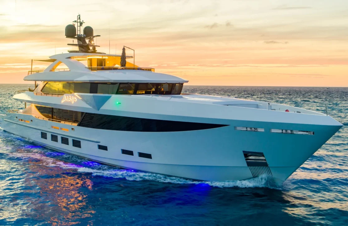 An image of Babas yacht