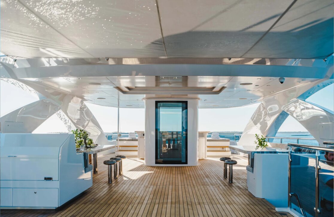 An image of Babas yacht
