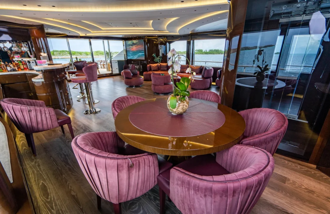 An image of Babas yacht