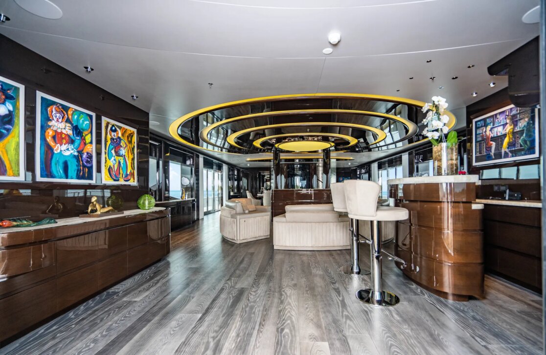 An image of Babas yacht