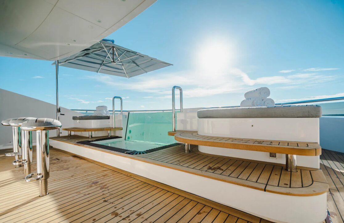 An image of Babas yacht