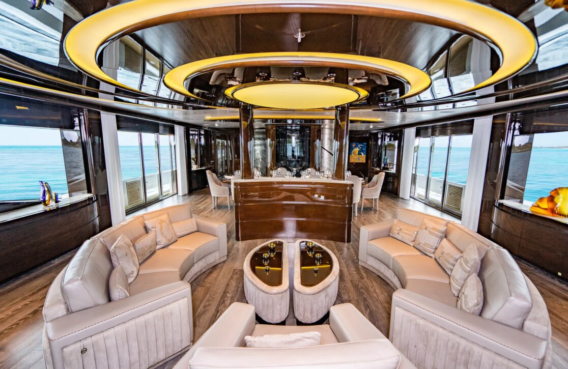 An image of Babas yacht