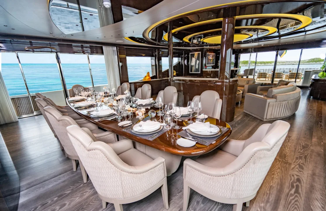 An image of Babas yacht