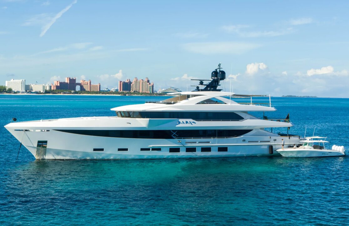 An image of Babas yacht