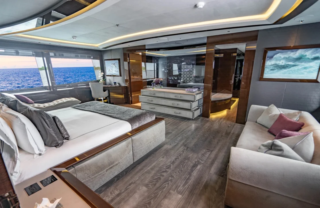 An image of Babas yacht