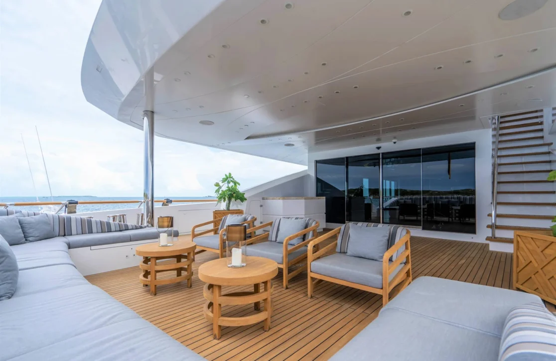 An image of Babas yacht
