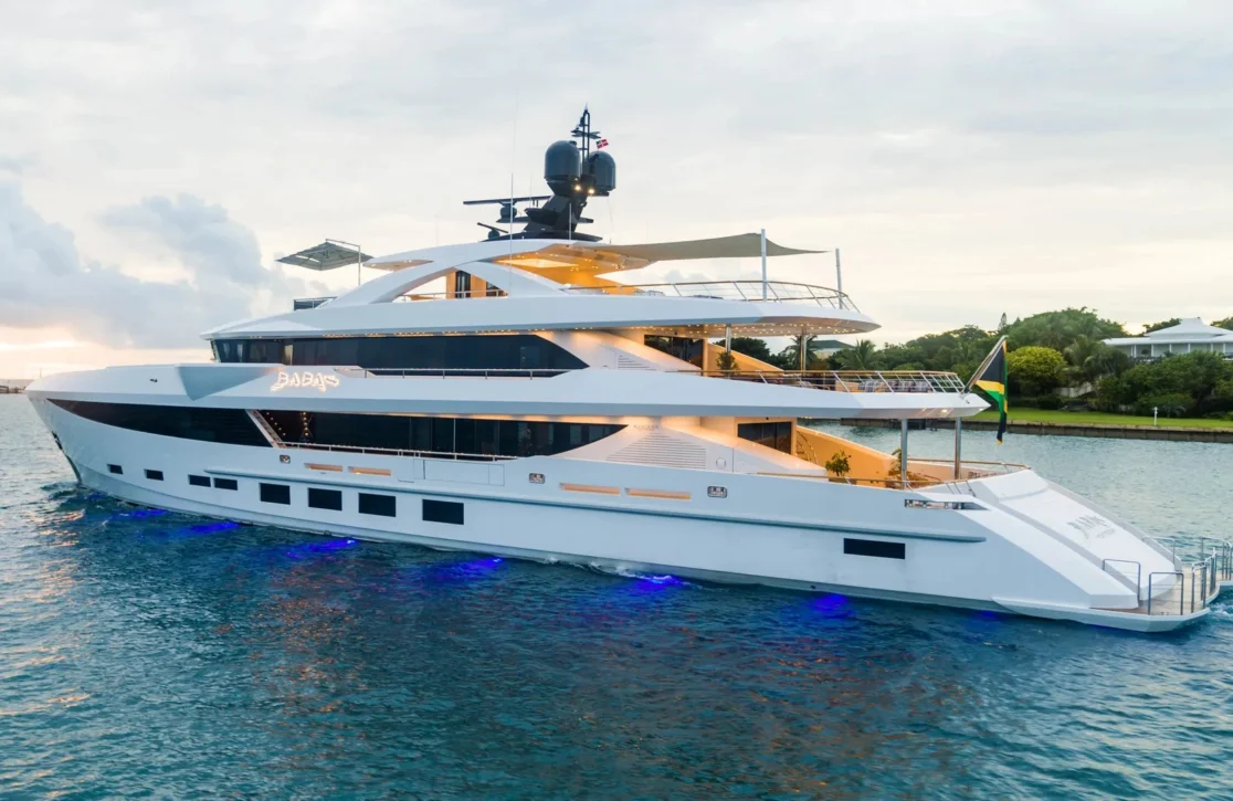 An image of Babas yacht