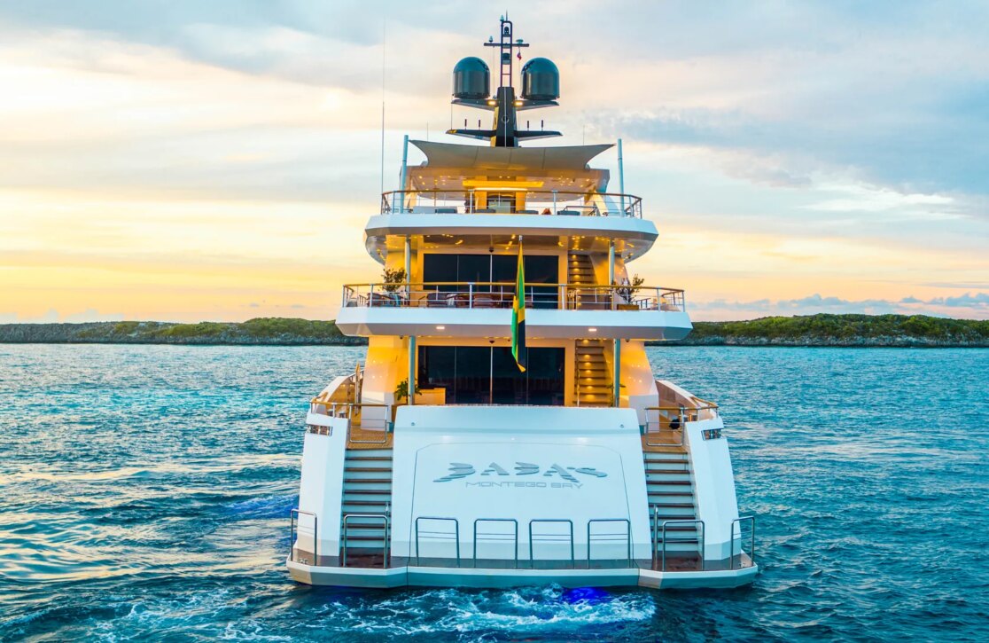 An image of Babas yacht