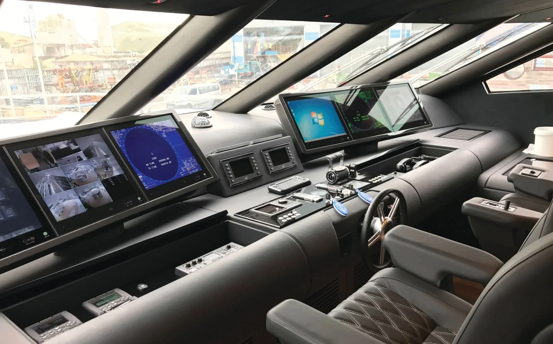 A preview of interior Bridge driving area