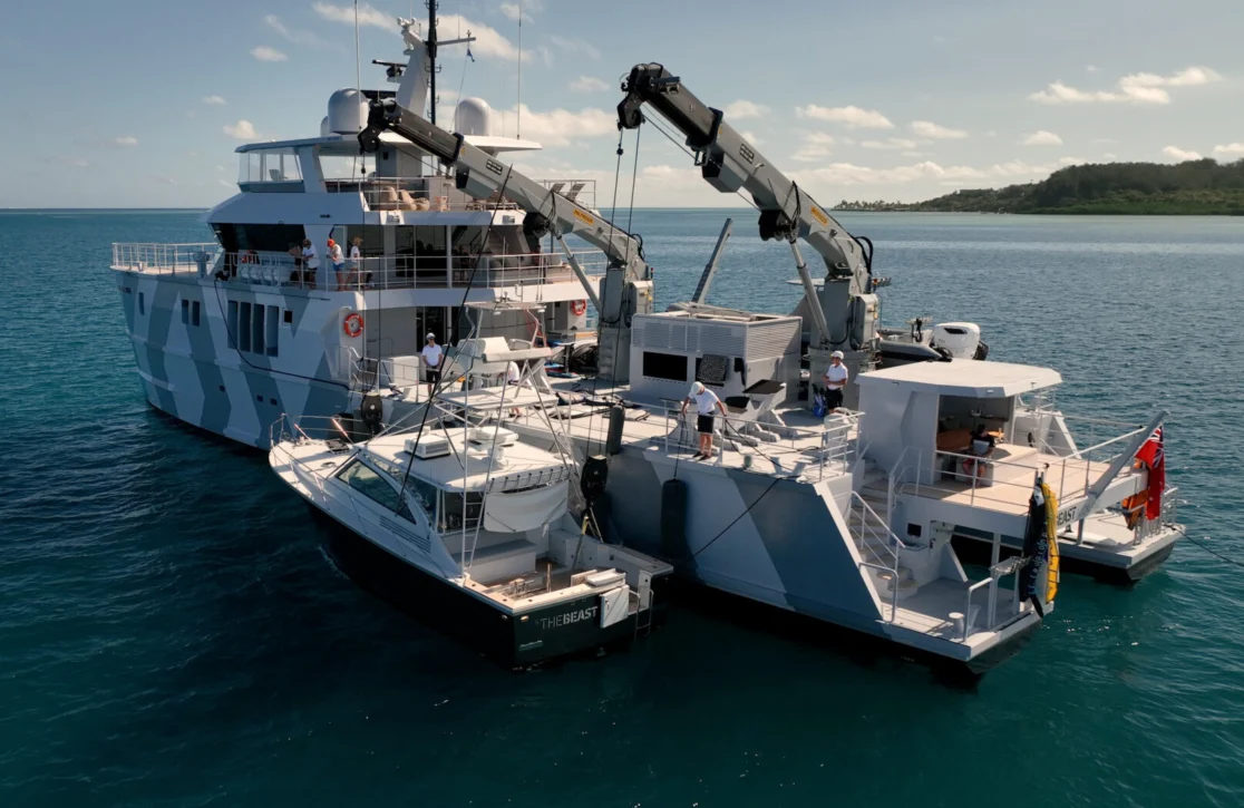 An image of The Beast yacht
