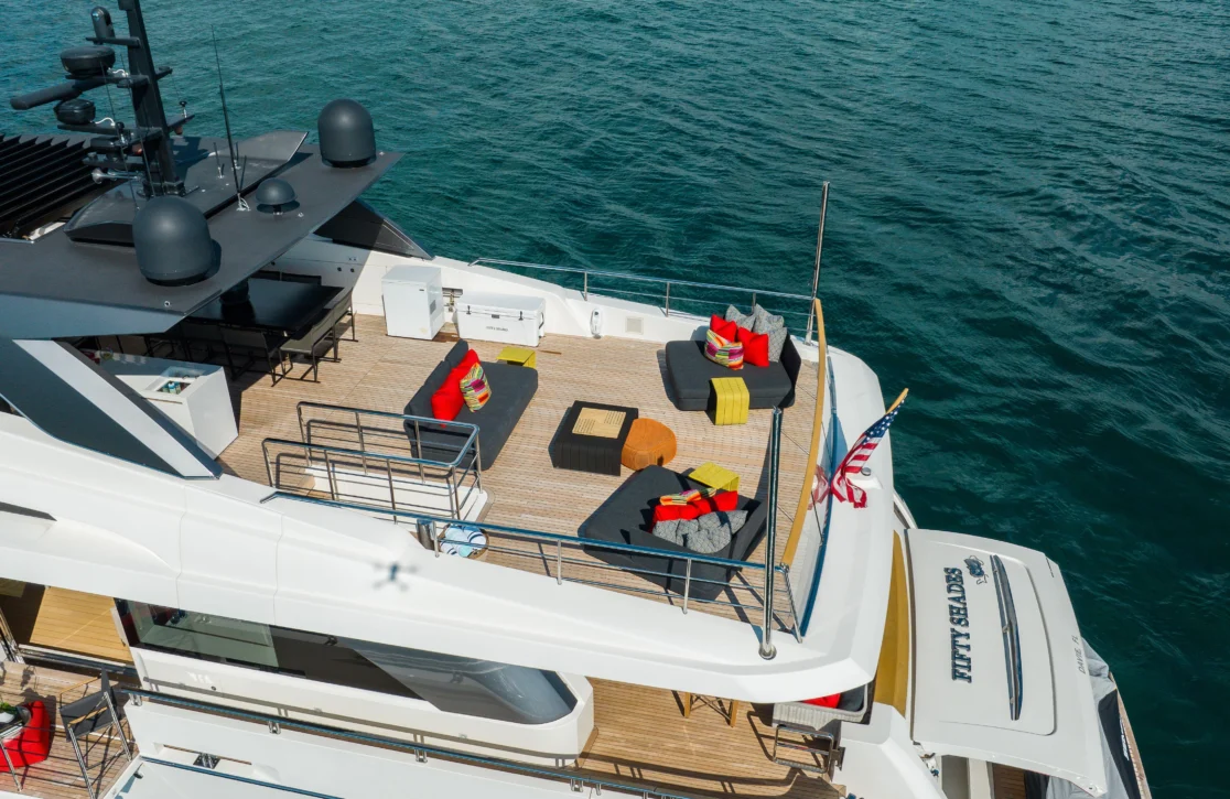 An image of Fifty Shades yacht
