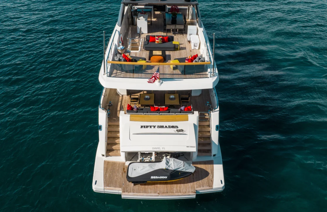 An image of Fifty Shades yacht
