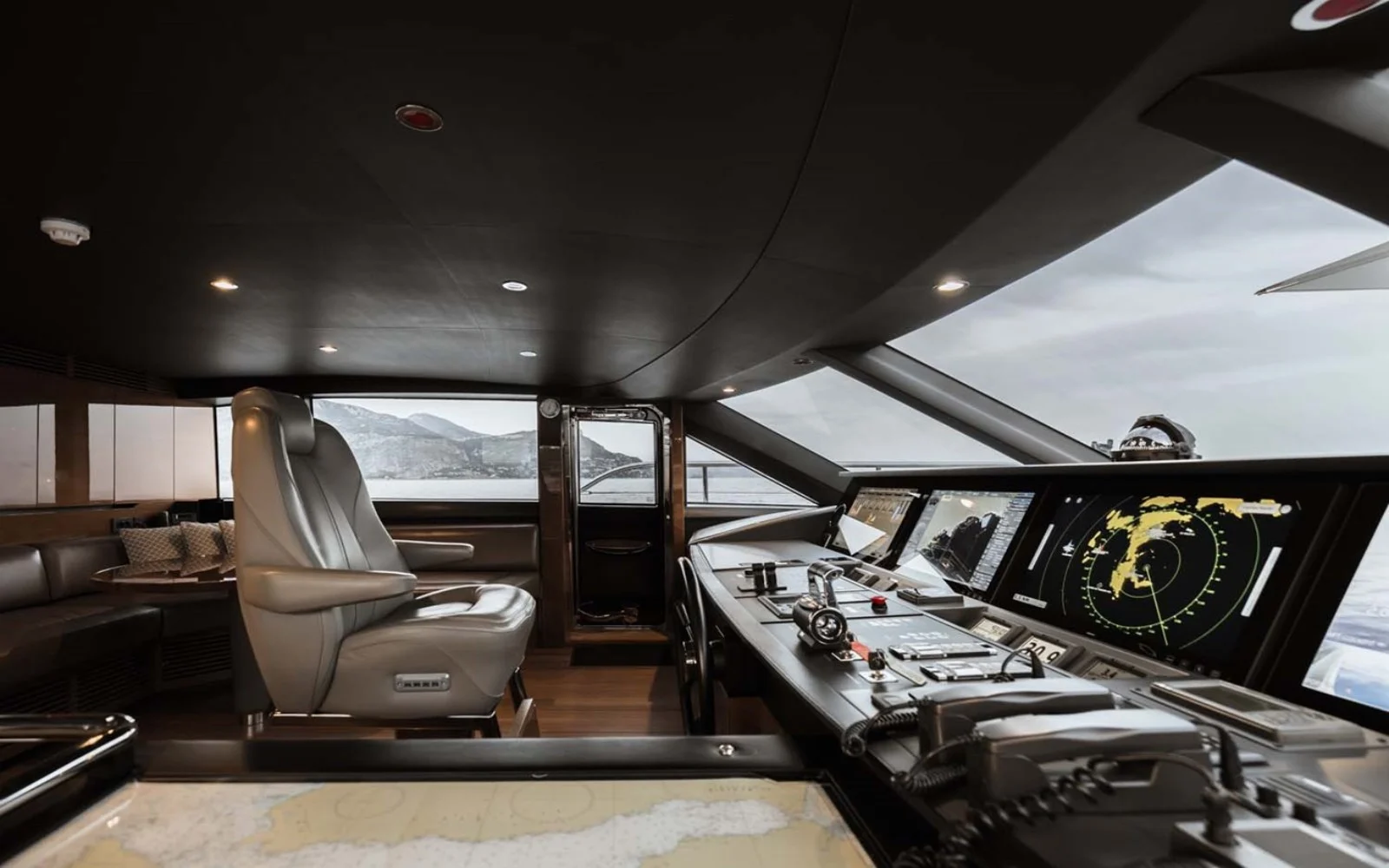A preview of interior Bridge driving area
