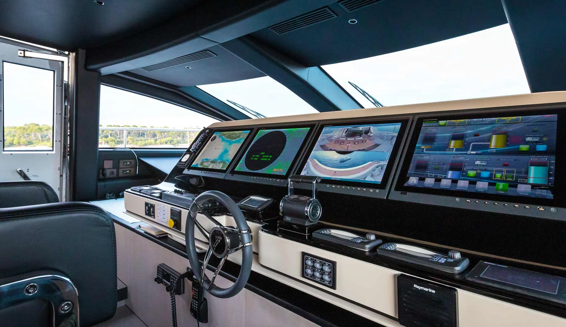 A preview of interior Bridge driving area