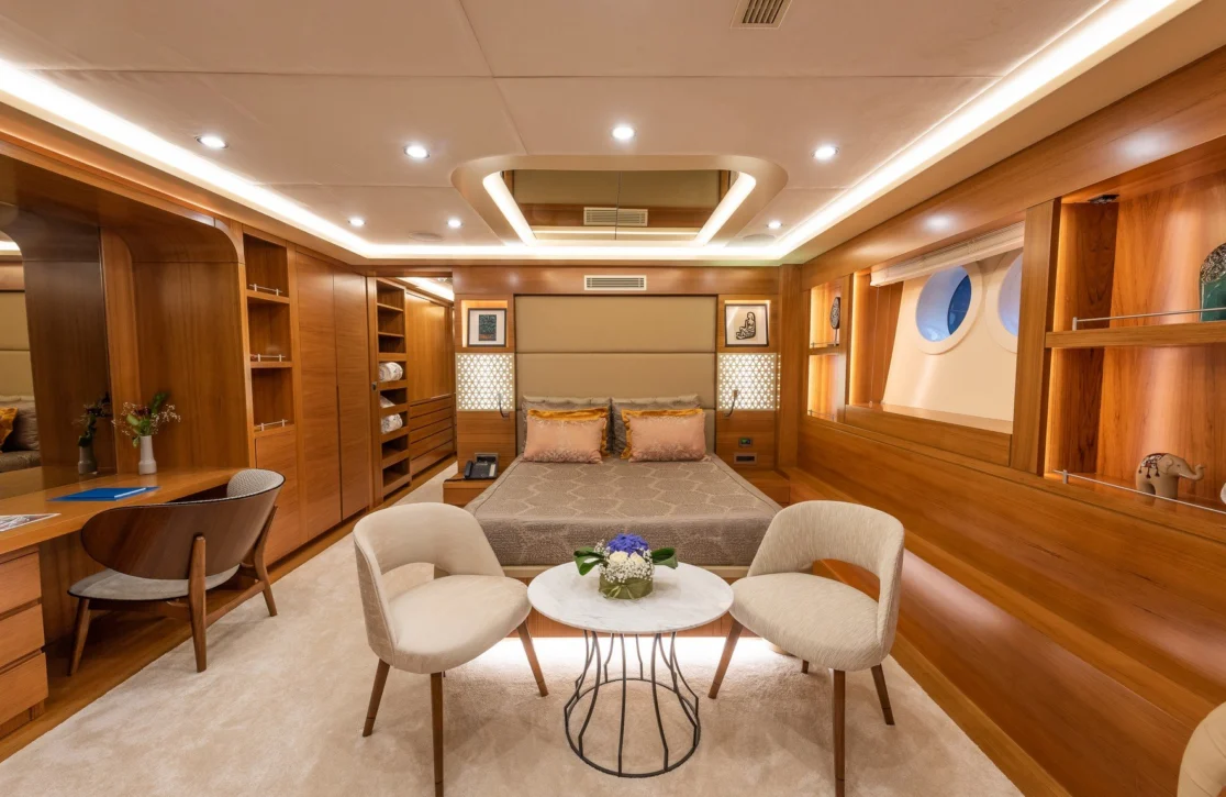 An image of Aresteas yacht