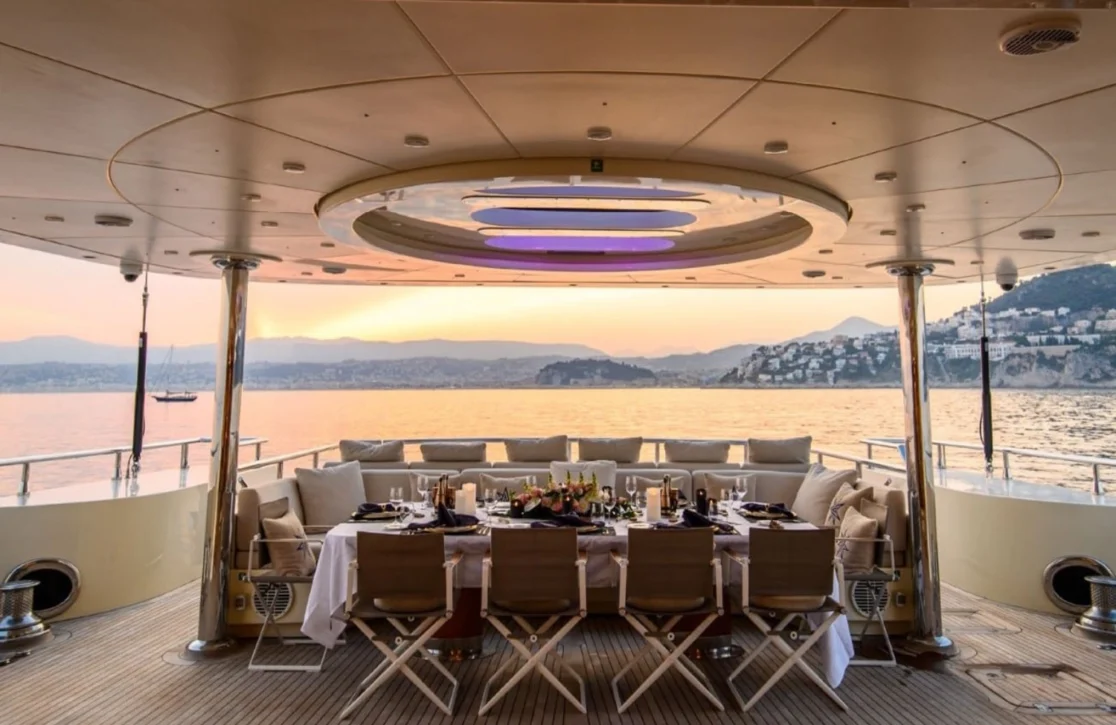 An image of Aresteas yacht