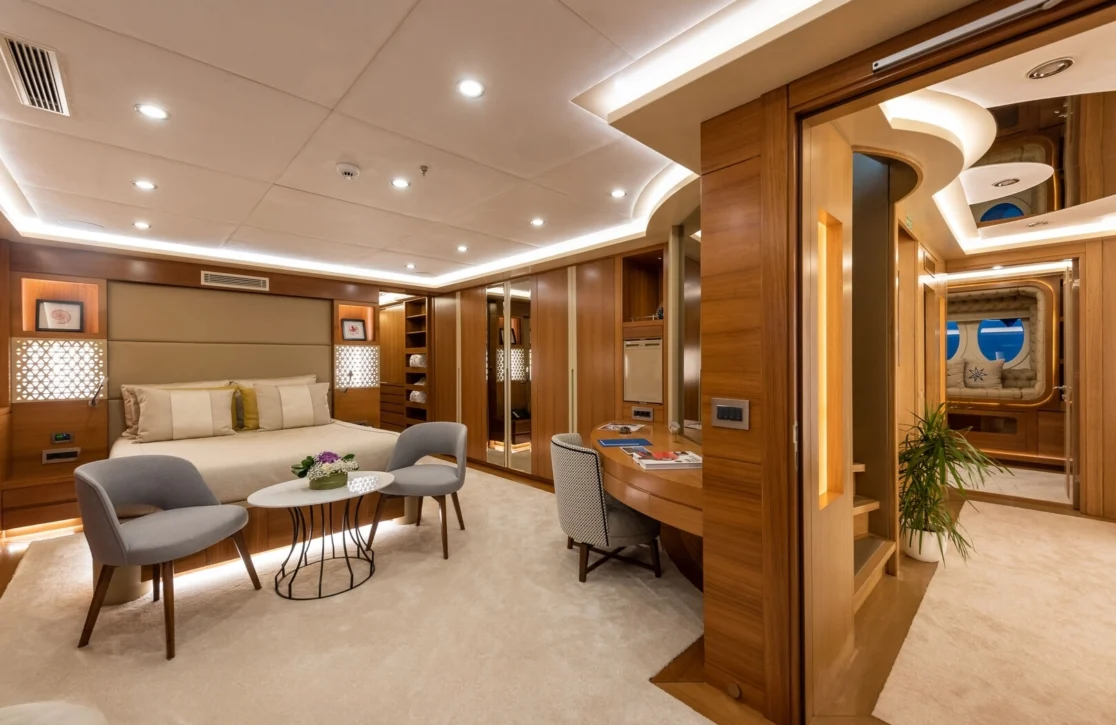 An image of Aresteas yacht