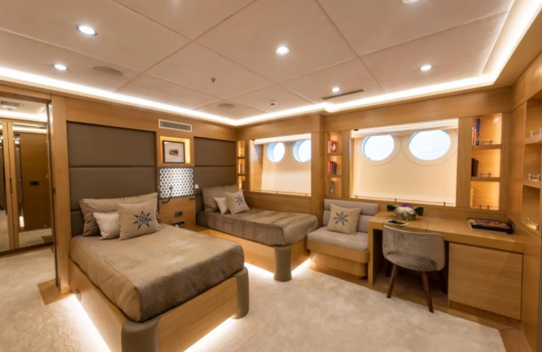An image of Aresteas yacht