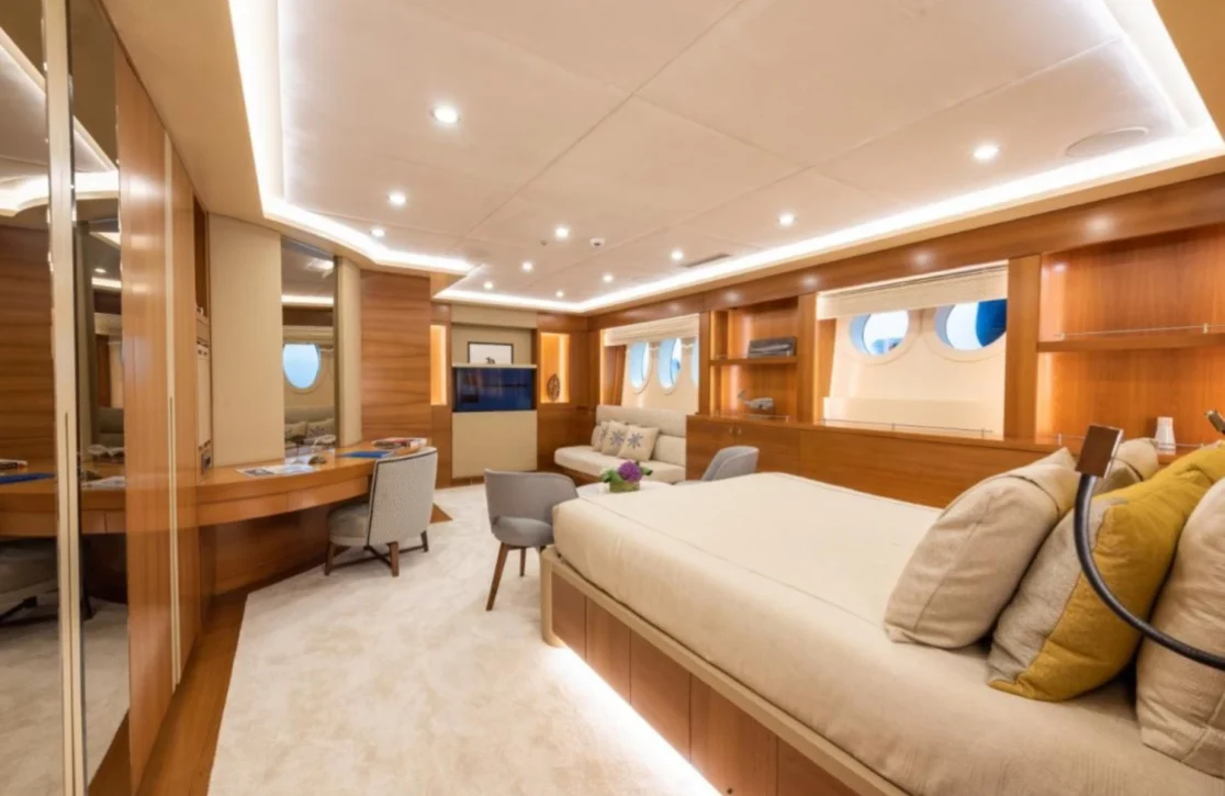 An image of Aresteas yacht
