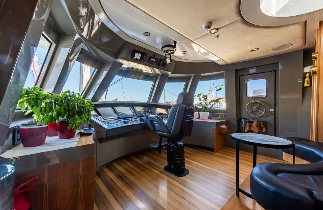 An image of Aresteas yacht