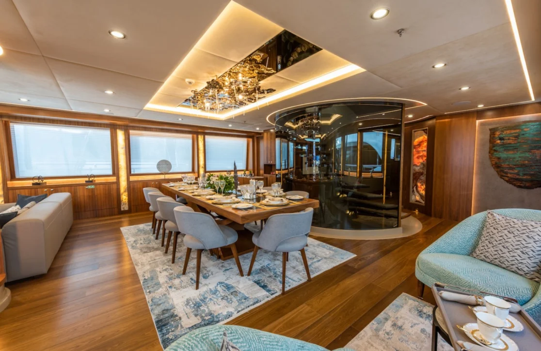 An image of Aresteas yacht