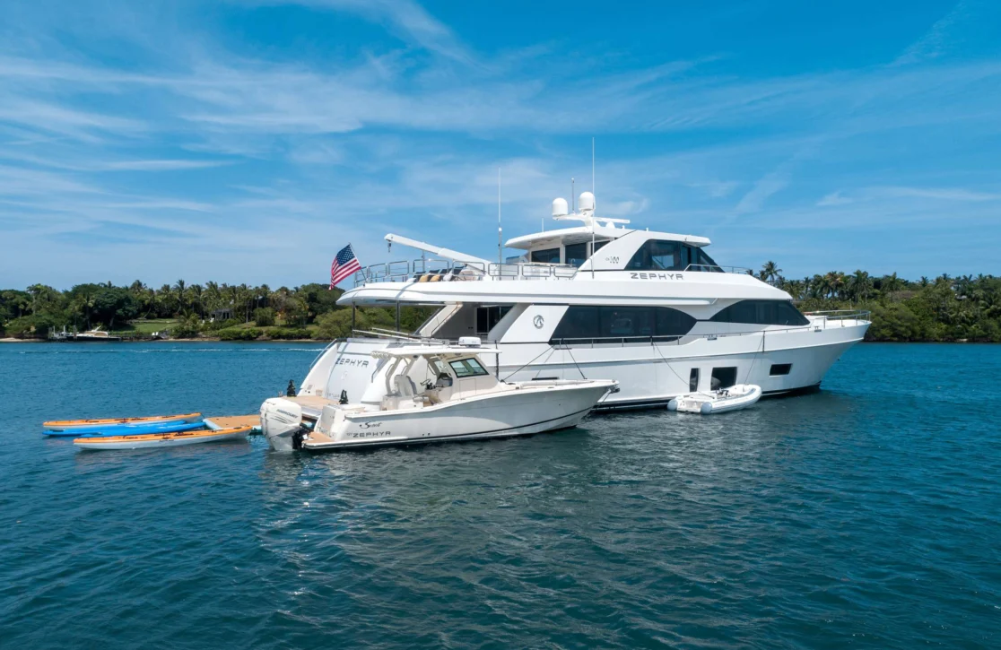 An image of Zephyr yacht
