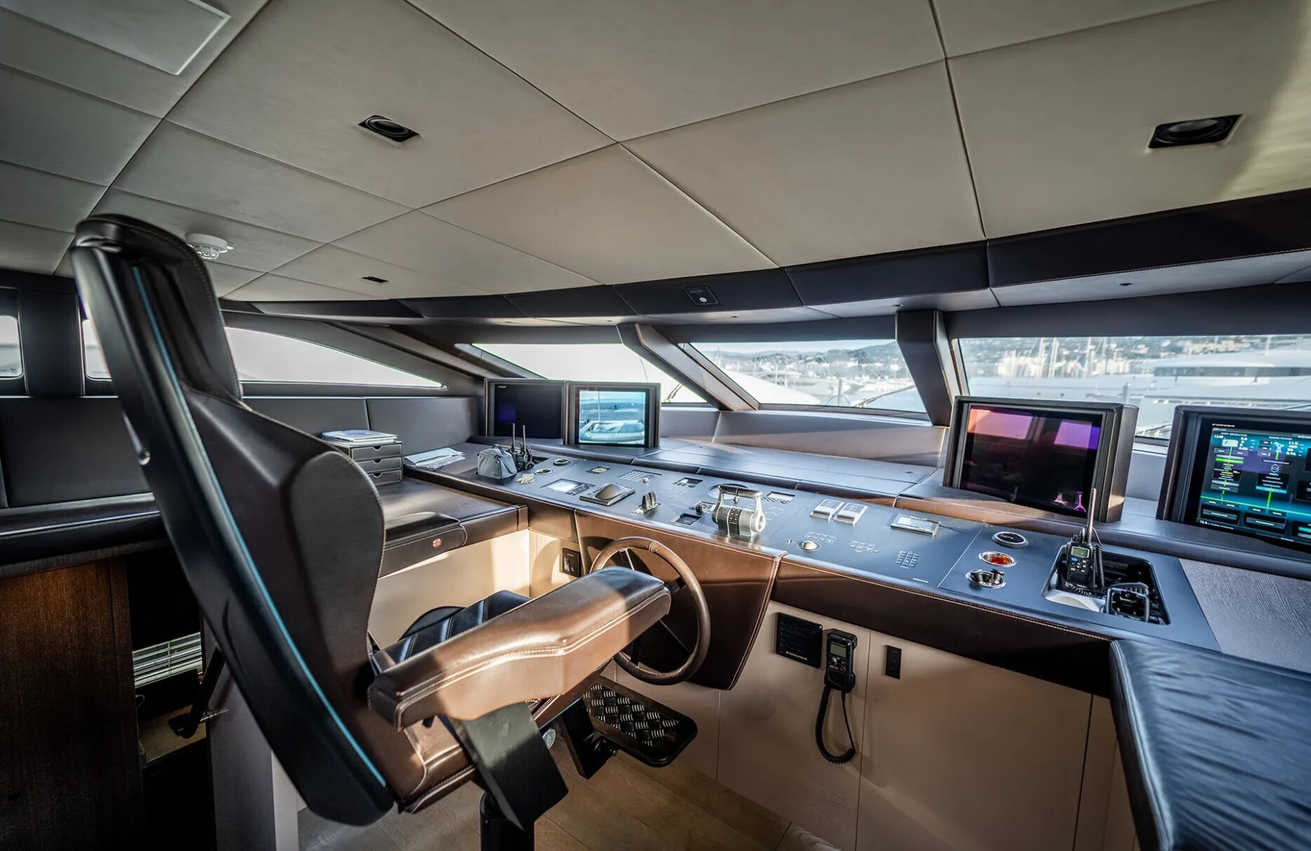 A preview of interior Bridge driving area
