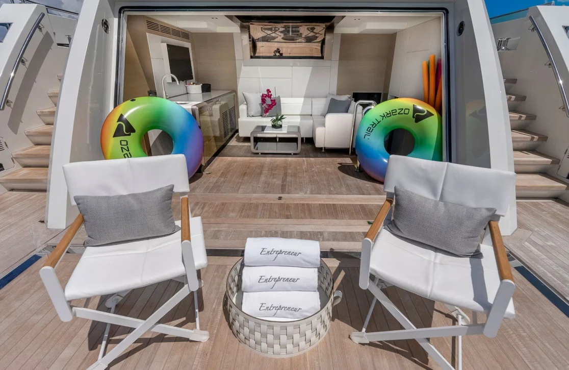 An image of Entrepreneur yacht