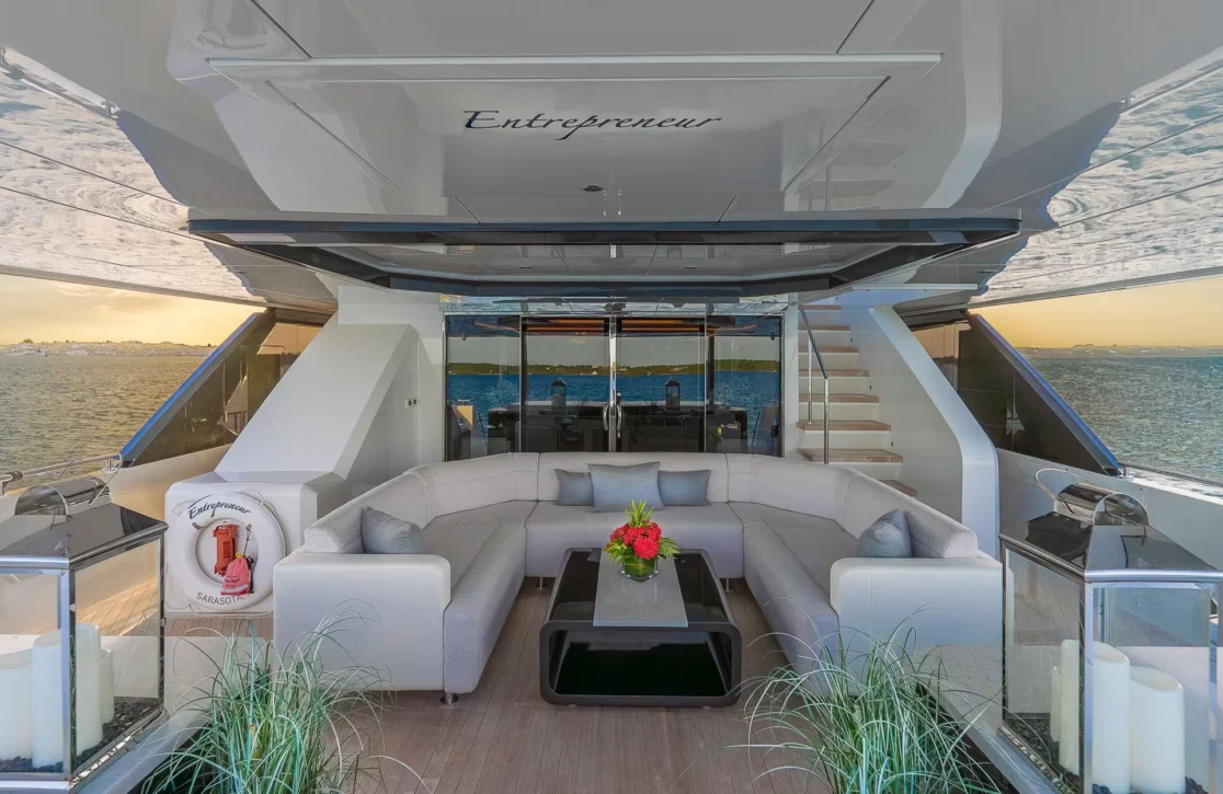 An image of Entrepreneur yacht