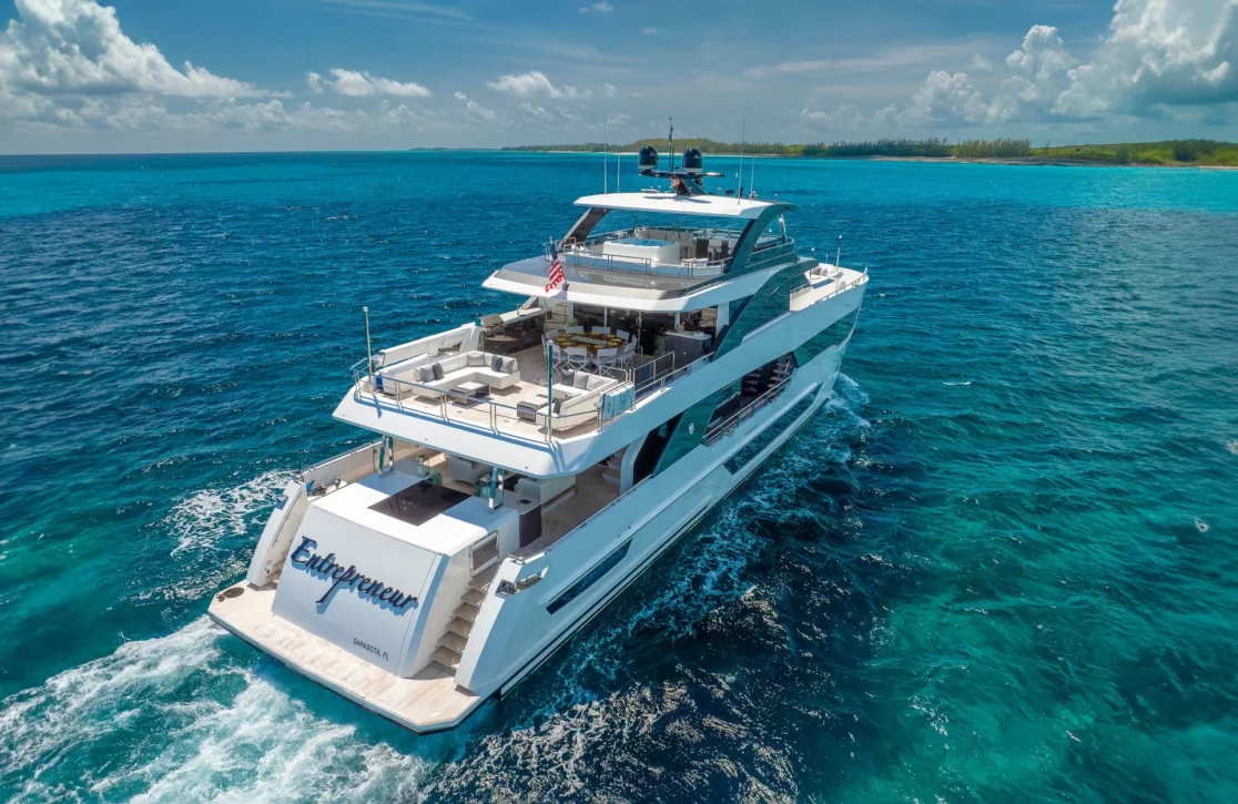 An image of Entrepreneur yacht