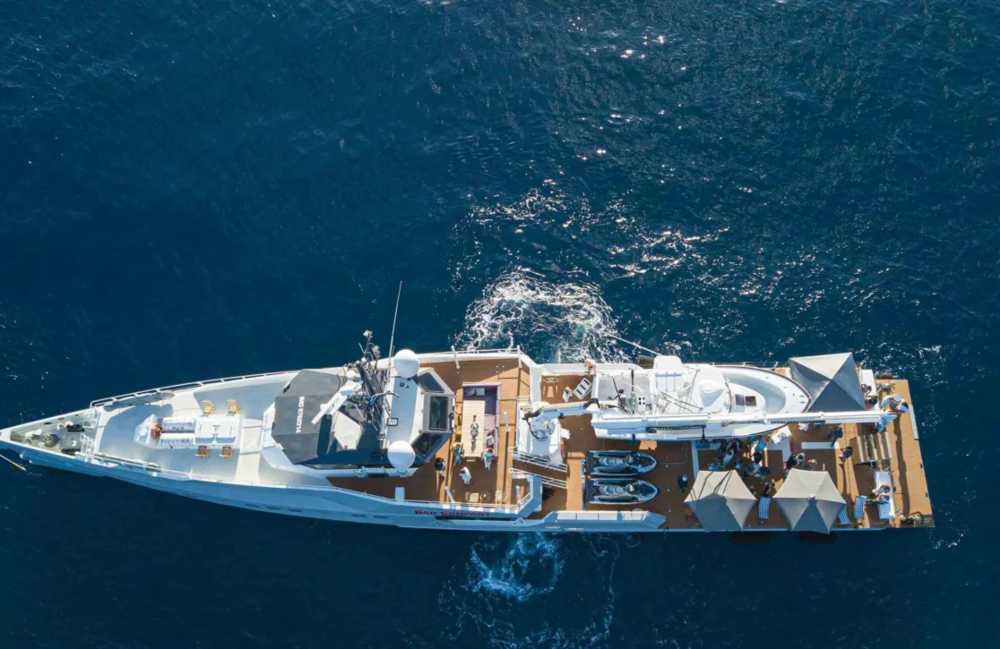 An image of Bad Company Support yacht